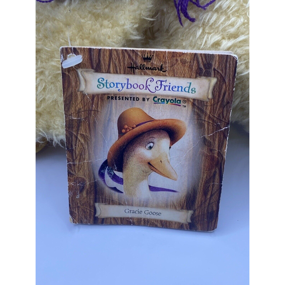 Gracie The Goose 11' Hallmark Storybook Friends Crayola Stuffed Animal - Picture 7 of 10